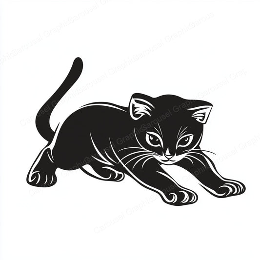 Kitten Vector Graphic preview