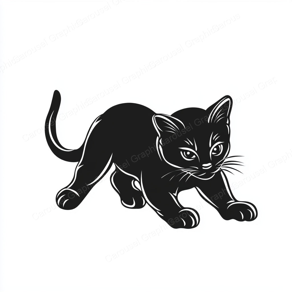 Kitten Vector Graphic preview