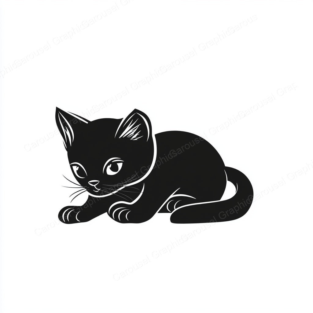 Kitten Vector Graphic preview