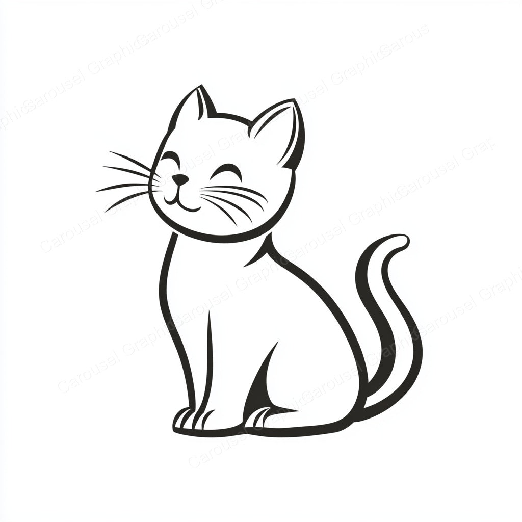 Kitten Vector Graphic preview
