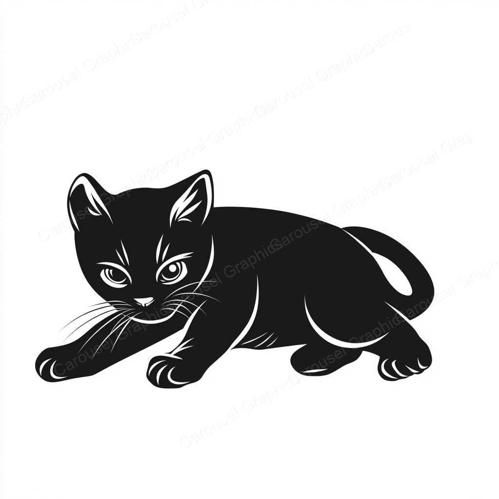 Kitten Vector Graphic preview