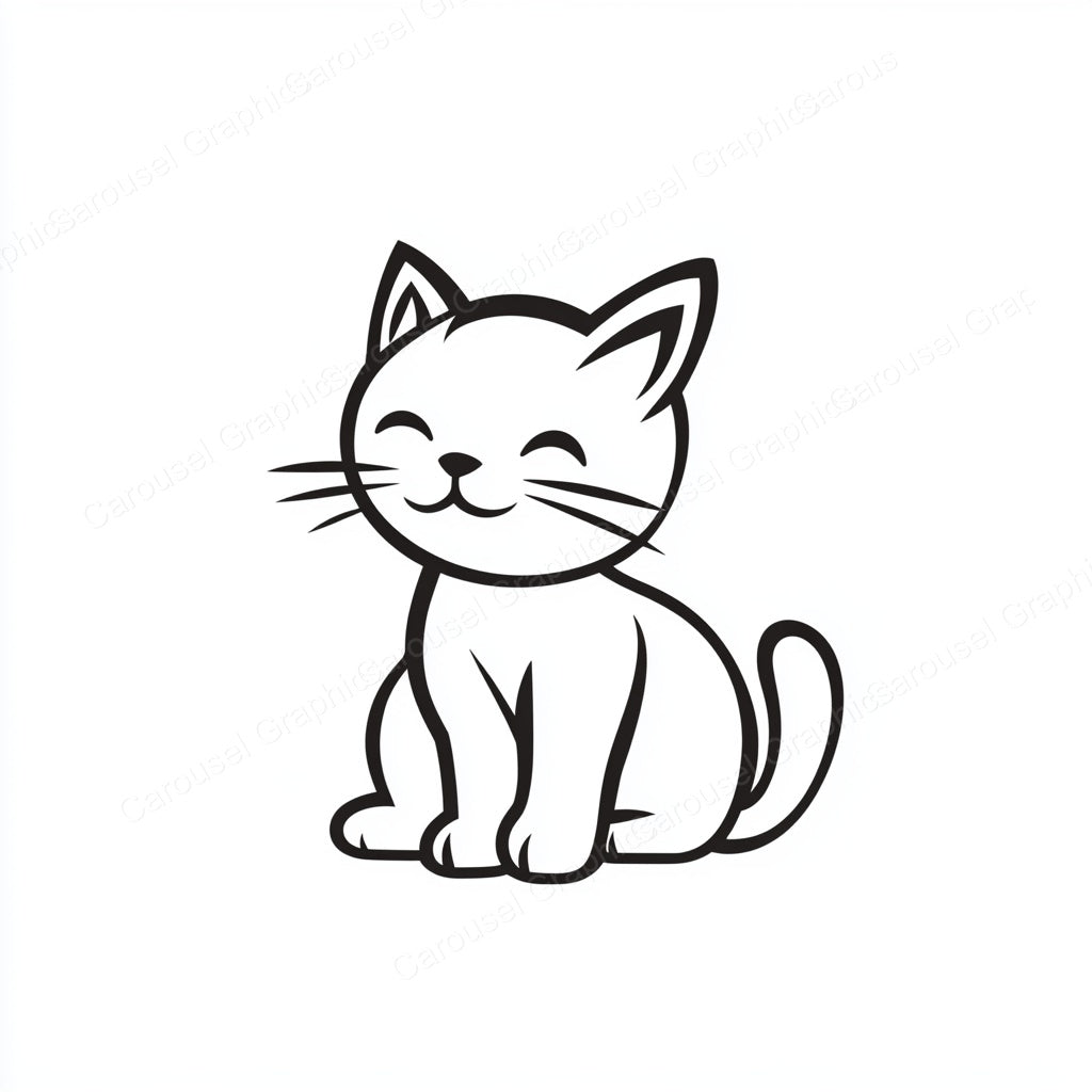 Kitten Vector Graphic preview