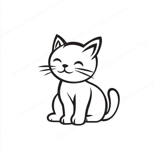 Kitten Vector Graphic preview
