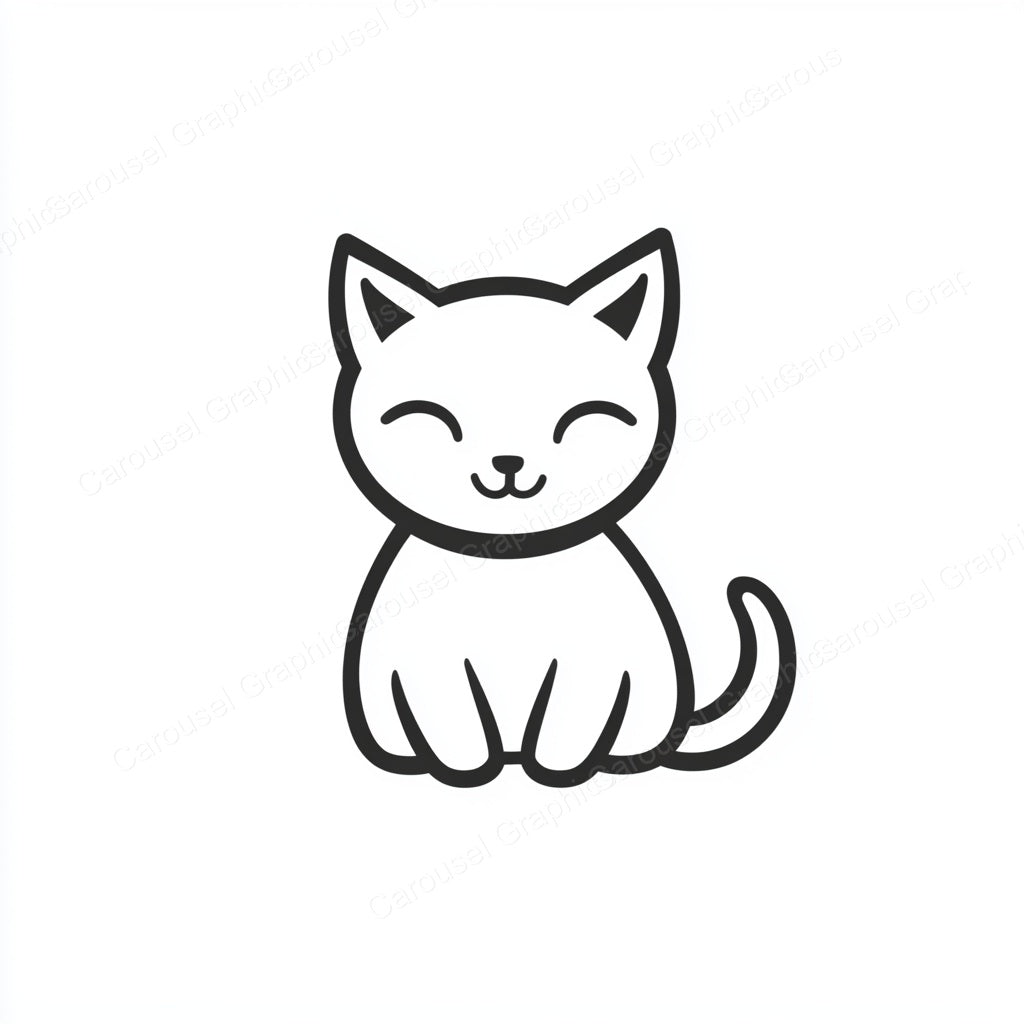 Kitten Vector Graphic preview