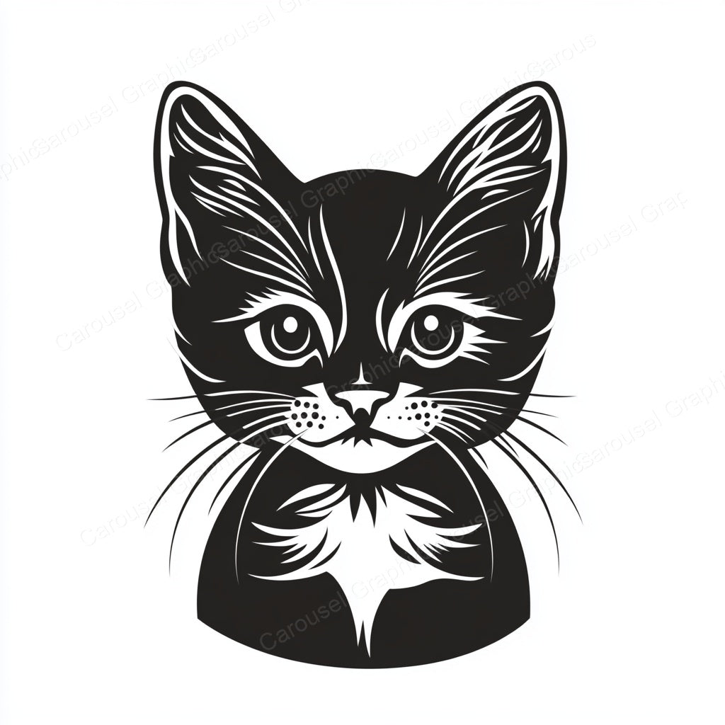 Kitten Vector Graphic preview