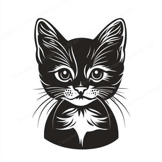 Kitten Vector Graphic preview