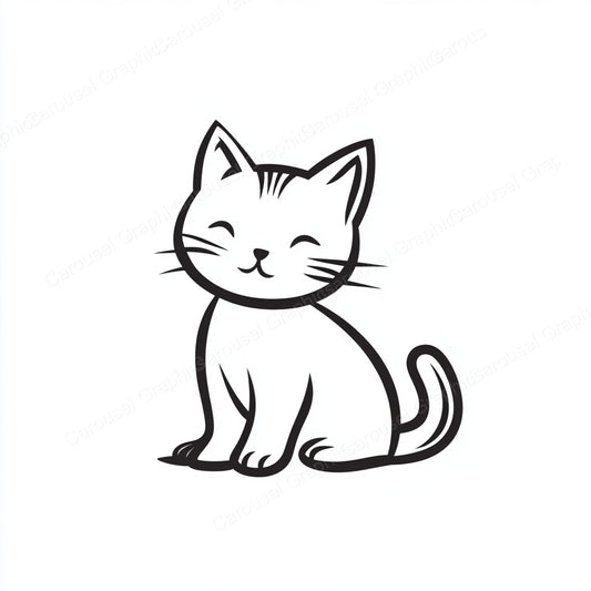 Kitten Vector Graphic preview