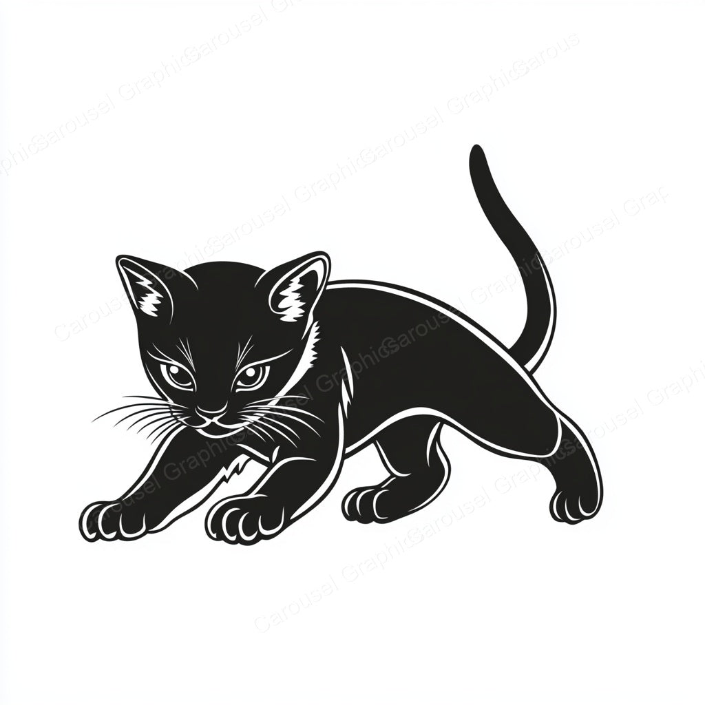 Kitten Vector Graphic preview