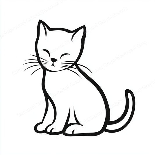 Kitten Vector Graphic preview