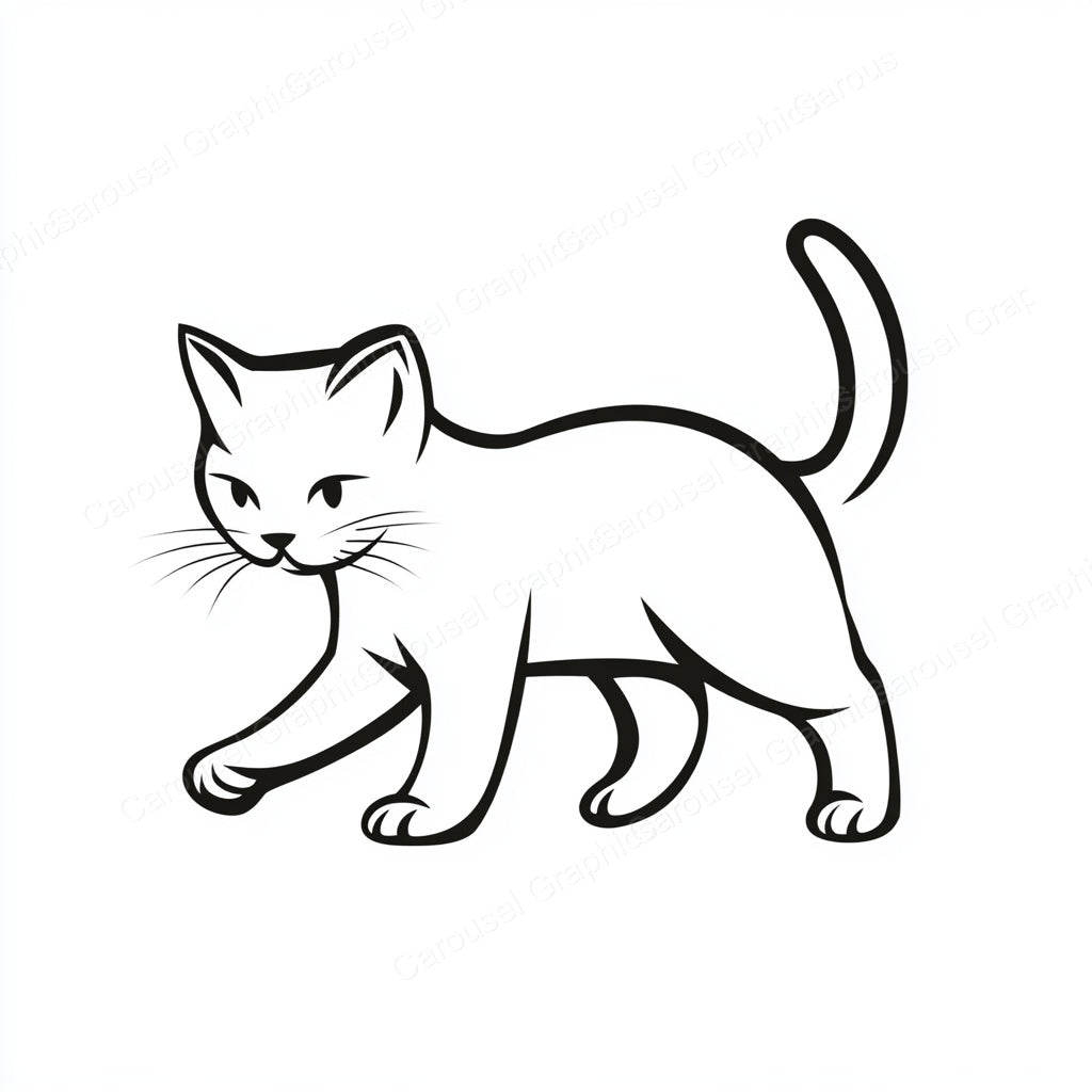 Kitten Vector Graphic preview