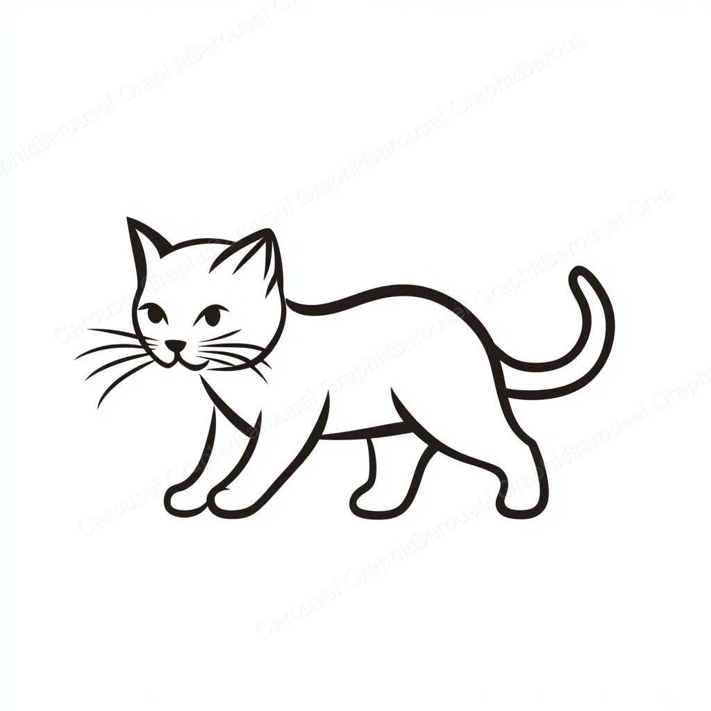Kitten Vector Graphic preview