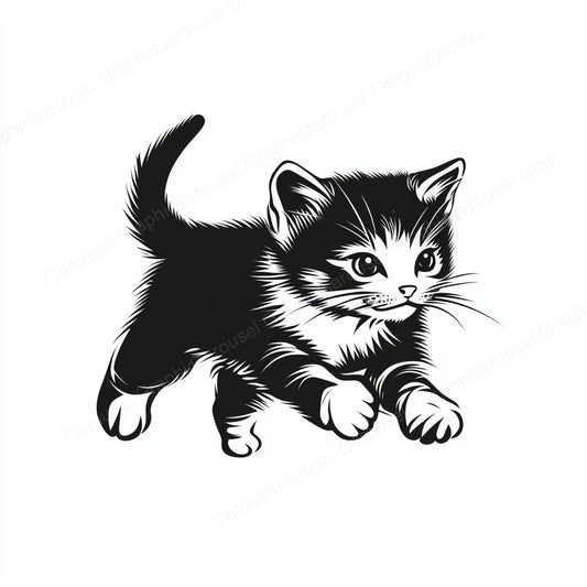 Kitten Vector Graphic preview