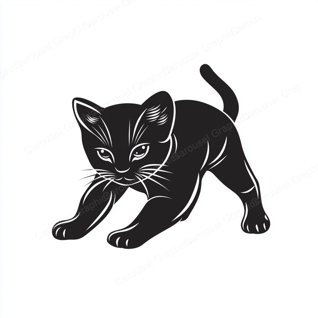 Kitten Vector Graphic preview