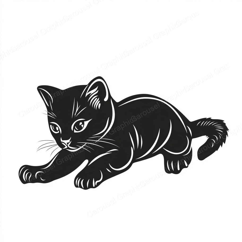 Kitten Vector Graphic preview