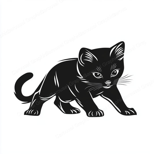 Kitten Vector Graphic preview