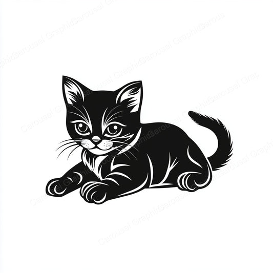 Kitten Vector Graphic preview