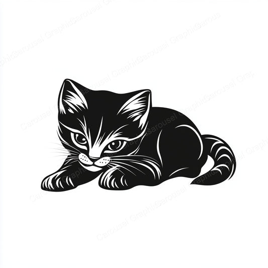 Kitten Vector Graphic preview