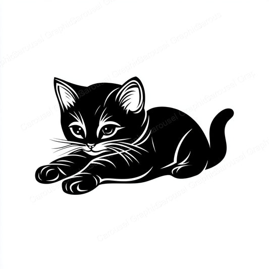 Kitten Vector Graphic preview