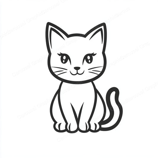 Kitten Vector Graphic preview
