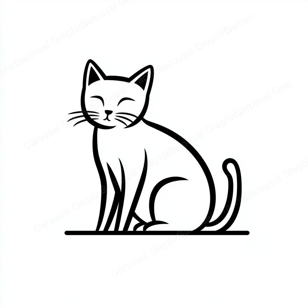Kitten Vector Graphic preview