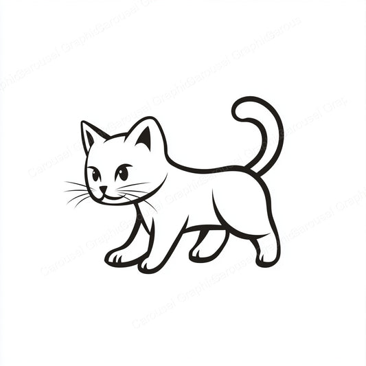 Kitten Vector Graphic preview