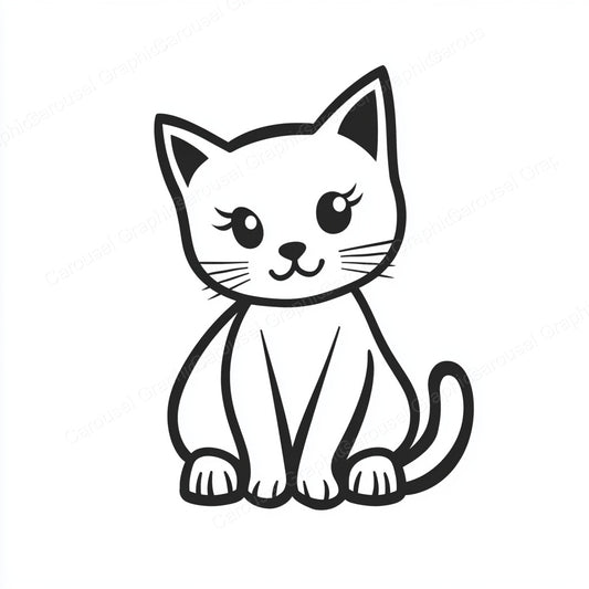 Kitten Vector Graphic preview