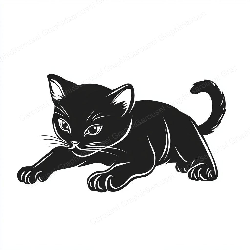 Kitten Vector Graphic preview