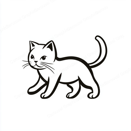 Kitten Vector Graphic preview