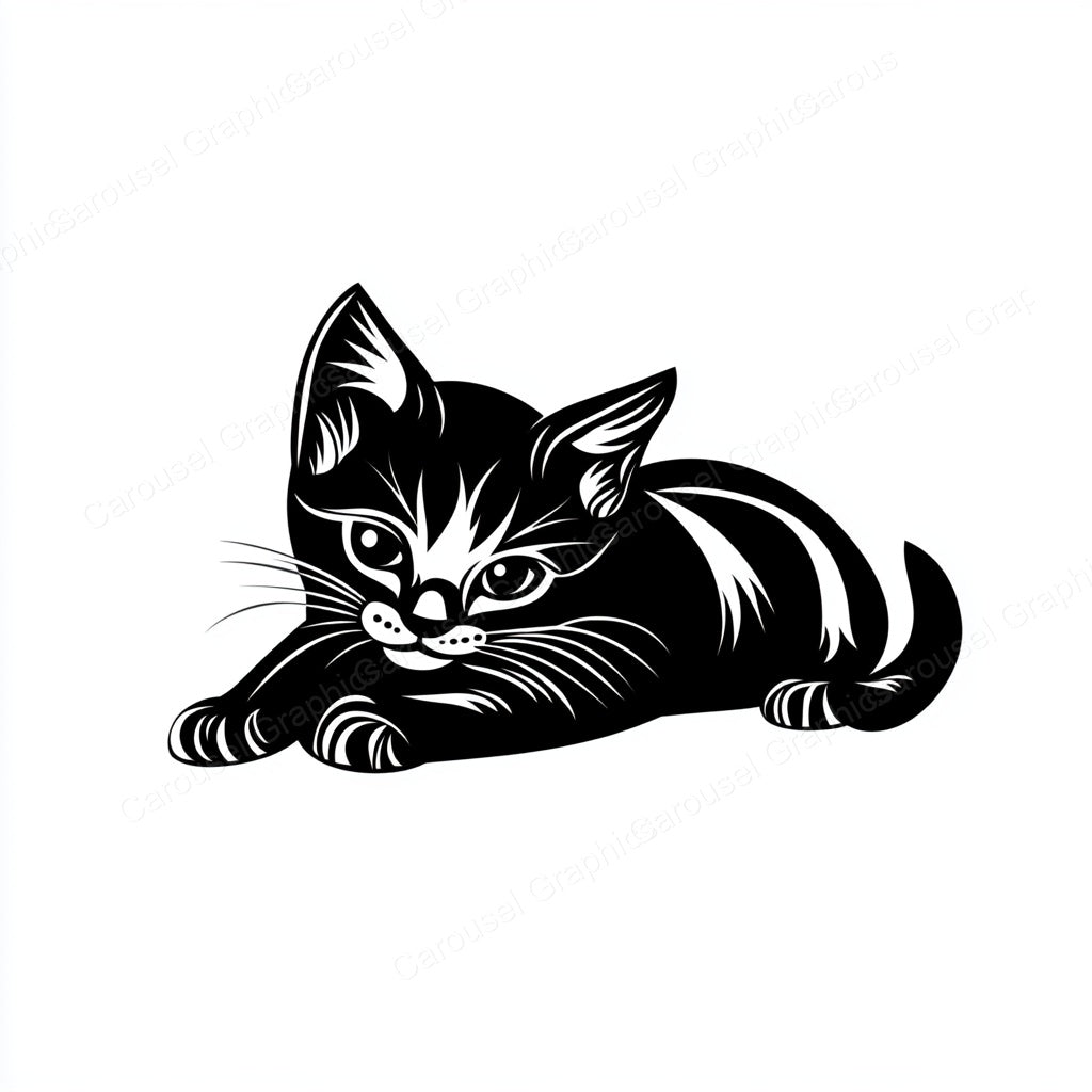 Kitten Vector Graphic preview