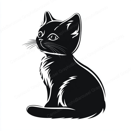 Kitten Vector Graphic preview