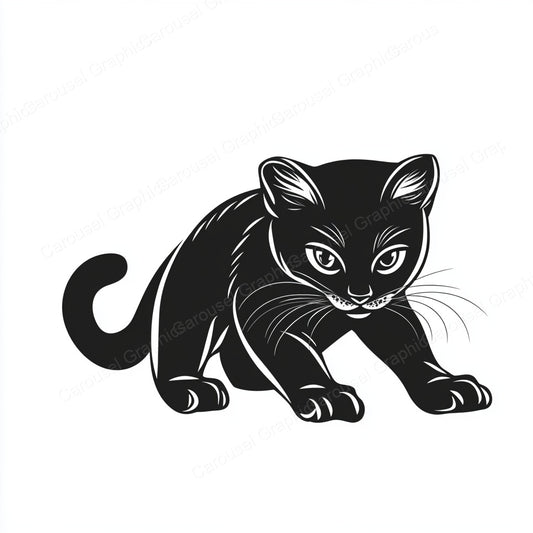 Kitten Vector Graphic preview