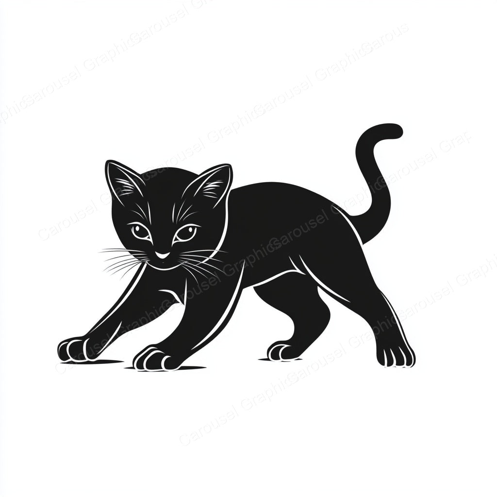 Kitten Vector Graphic preview