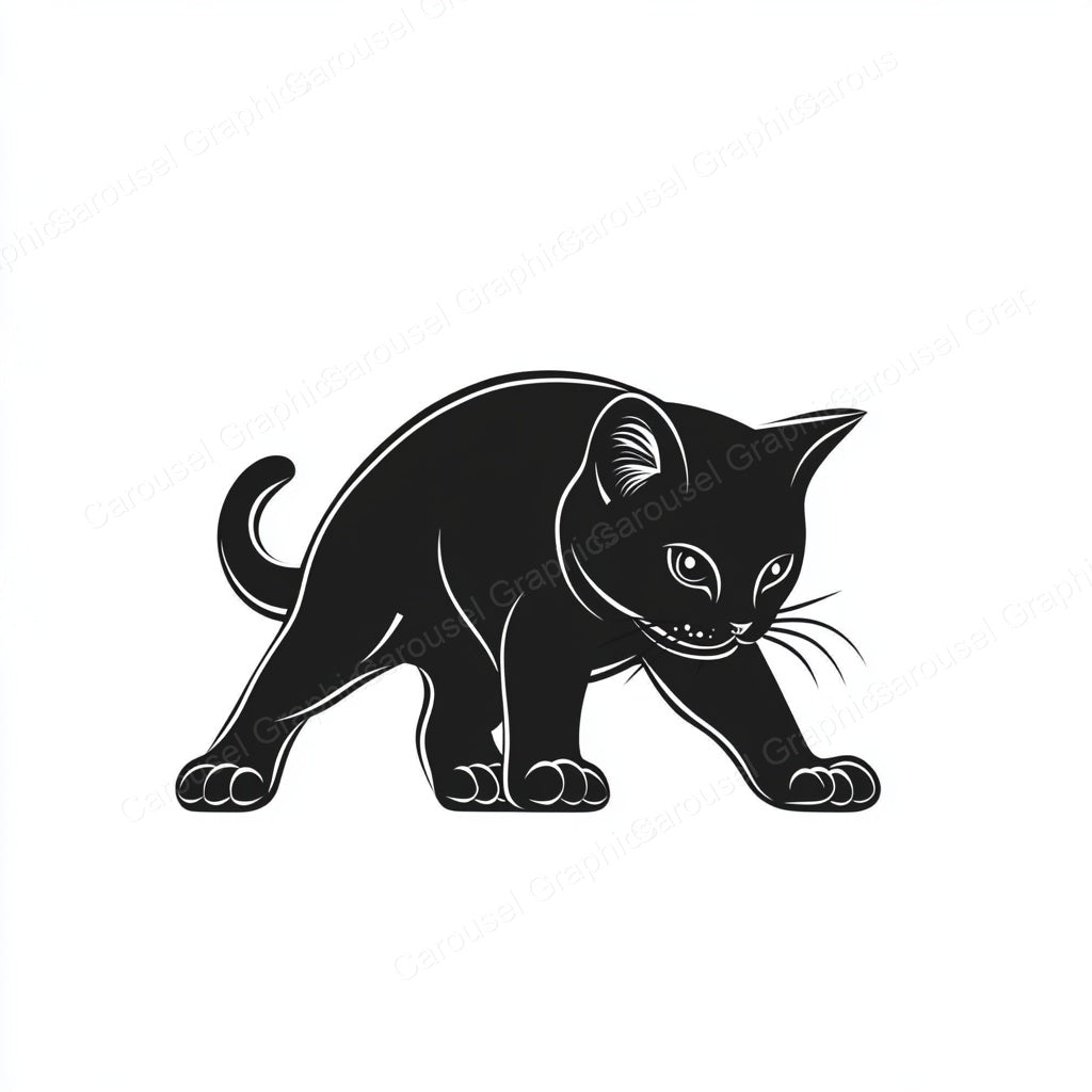 Kitten Vector Graphic preview