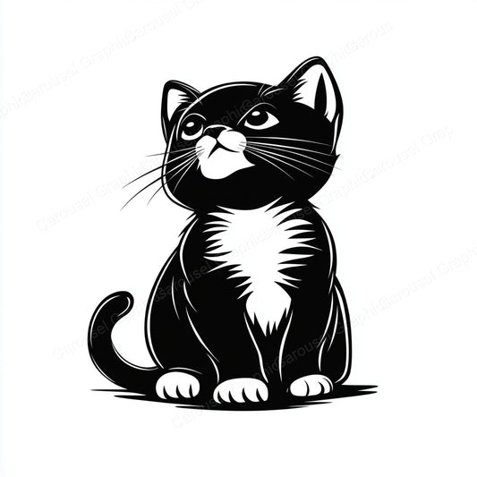 Kitten Vector Graphic preview