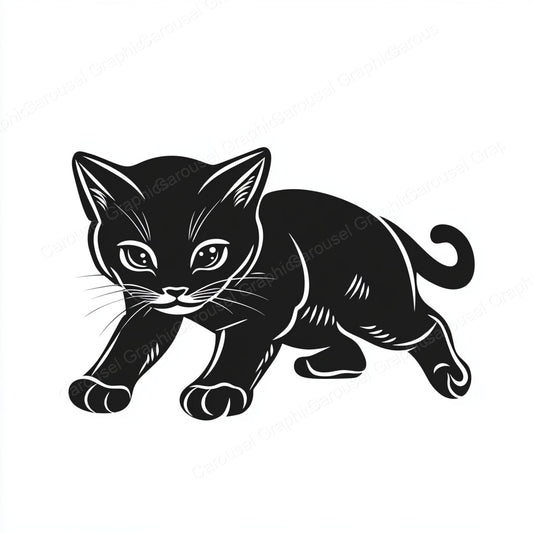 Kitten Vector Graphic preview