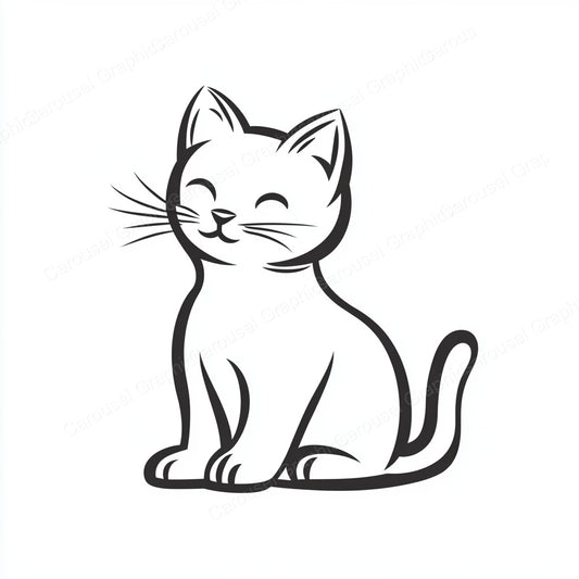 Kitten Vector Graphic preview