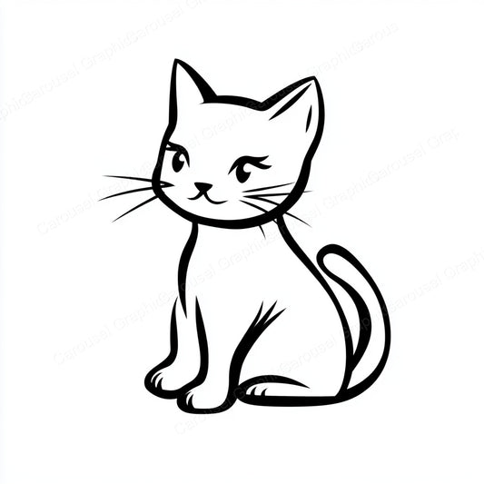 Kitten Vector Graphic preview