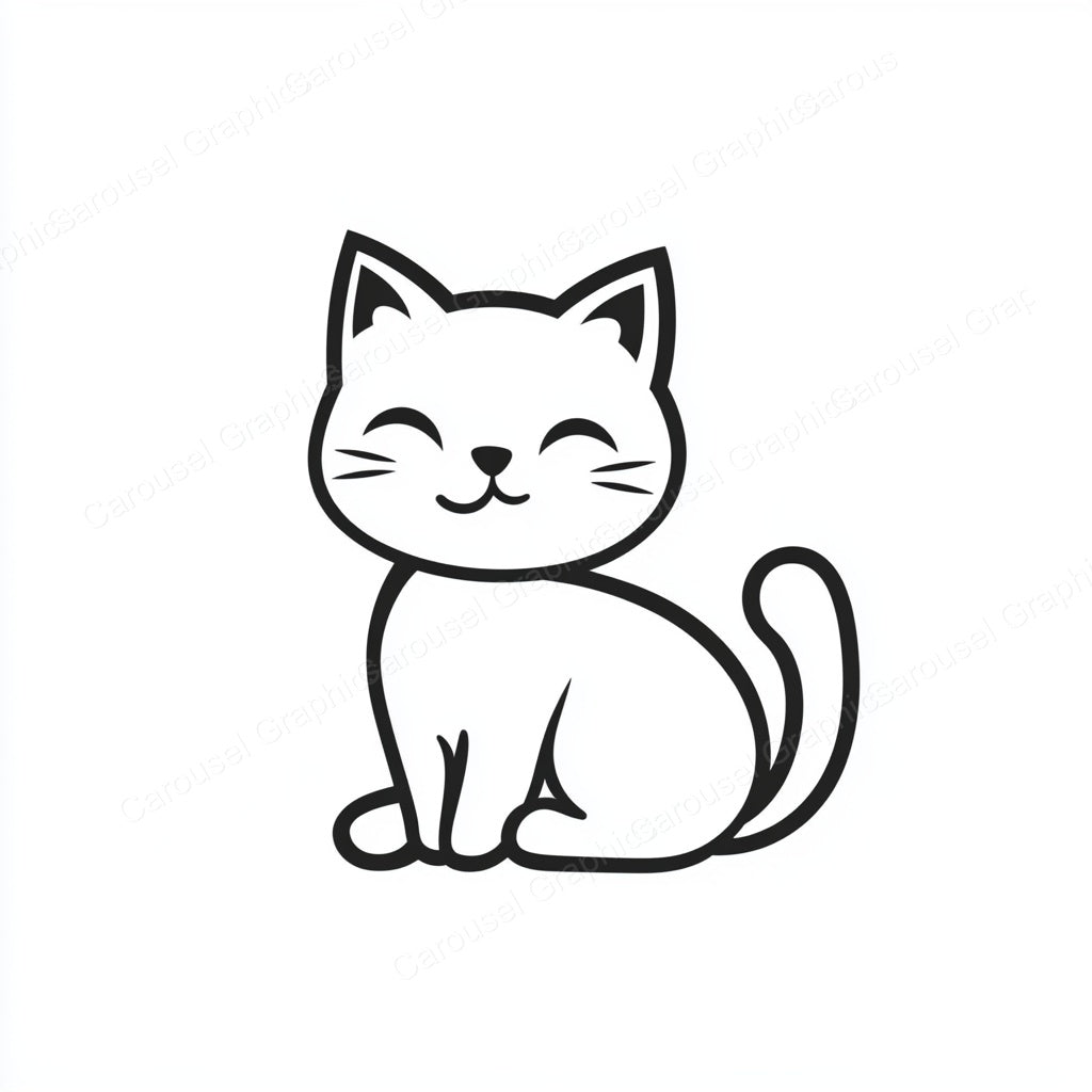 Kitten Vector Graphic preview