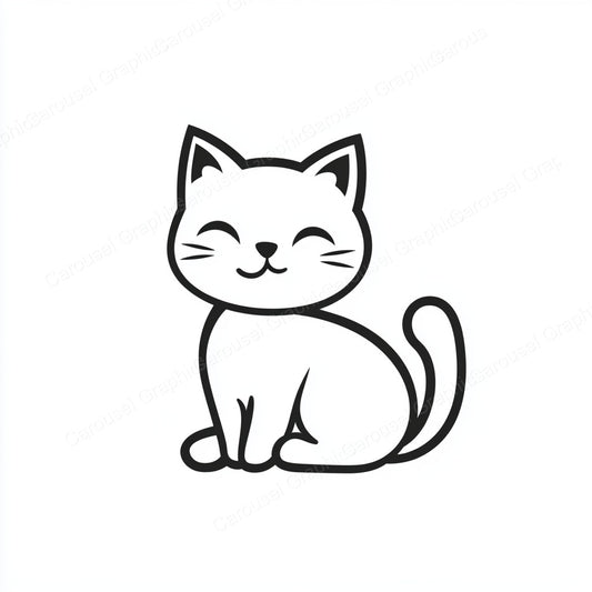 Kitten Vector Graphic preview