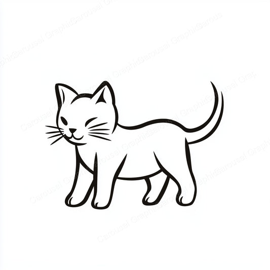 Kitten Vector Graphic preview