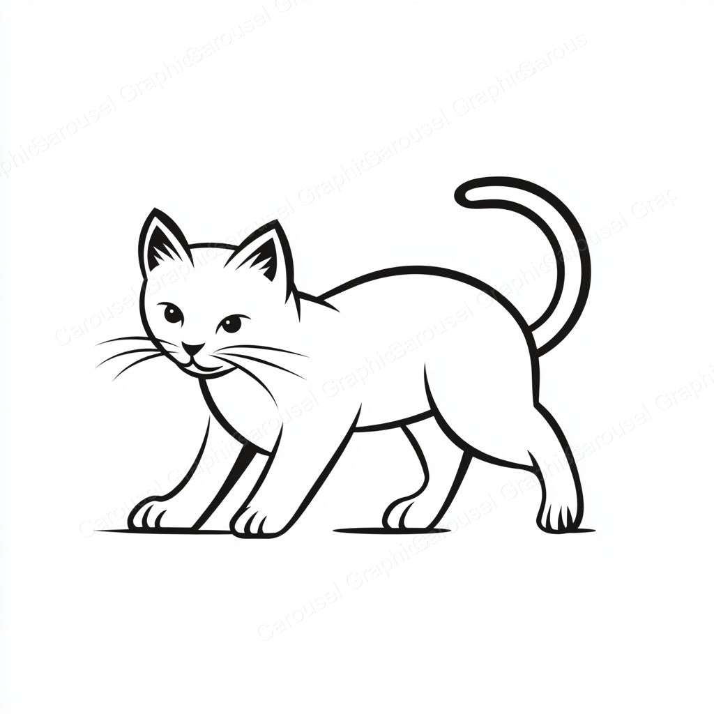 Kitten Vector Graphic preview