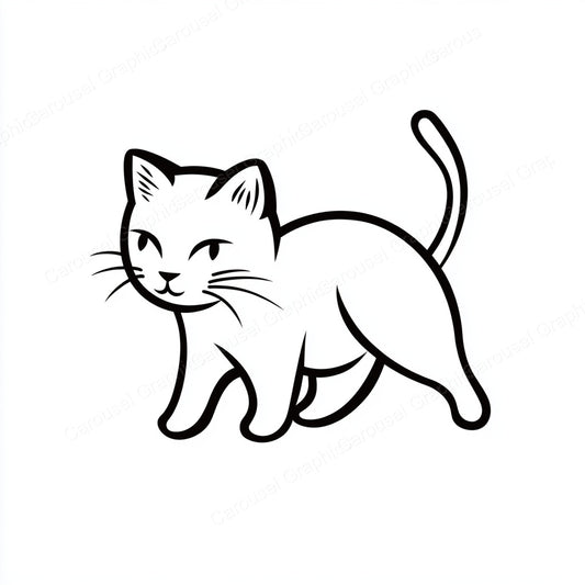 Kitten Vector Graphic preview
