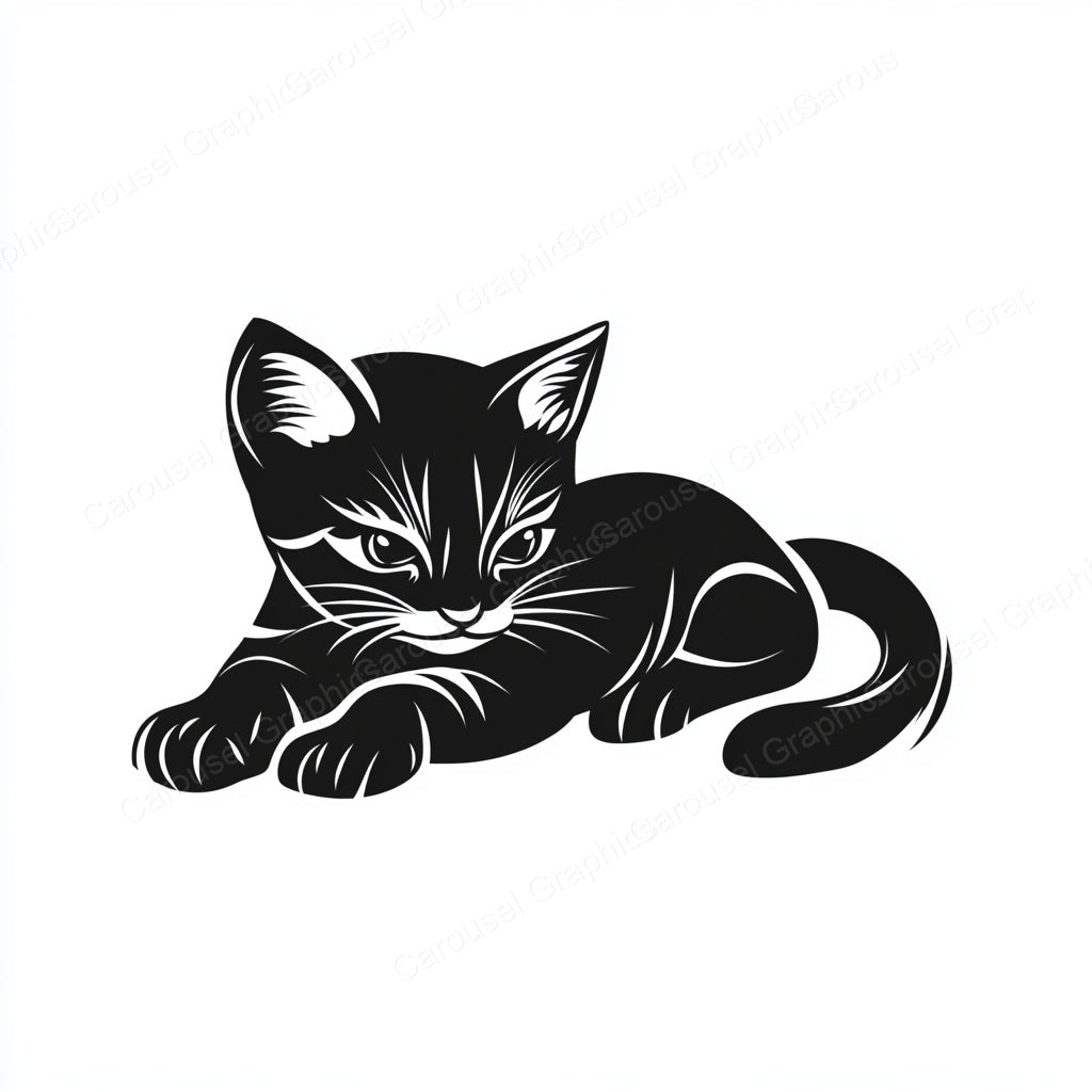 Kitten Vector Graphic preview