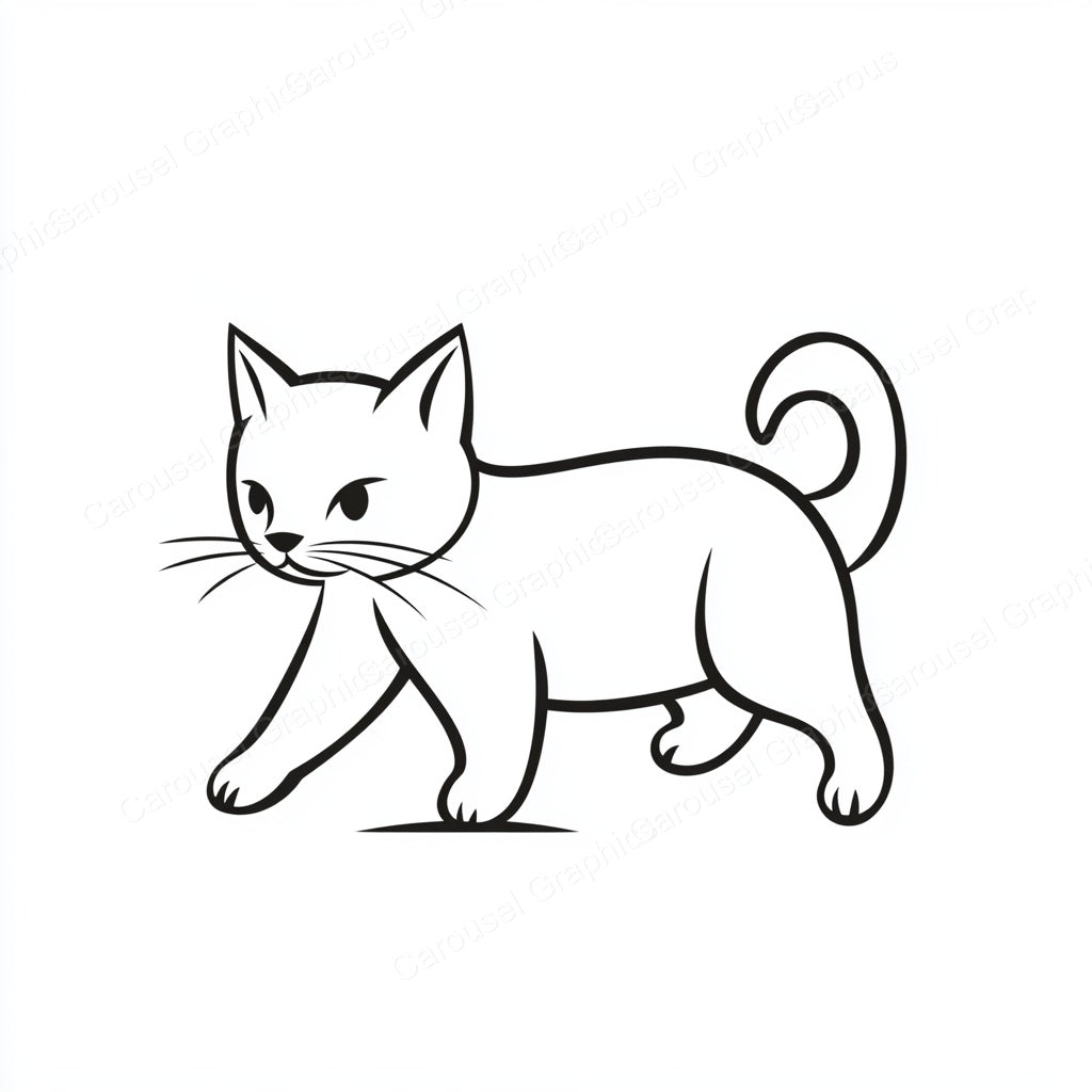 Kitten Vector Graphic preview