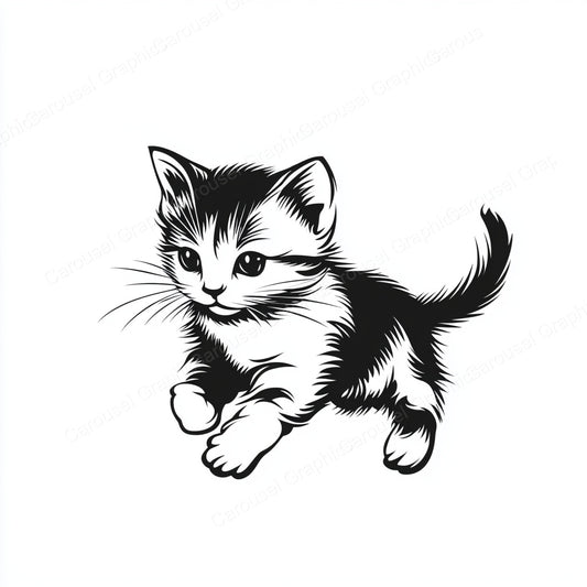 Kitten Vector Graphic preview