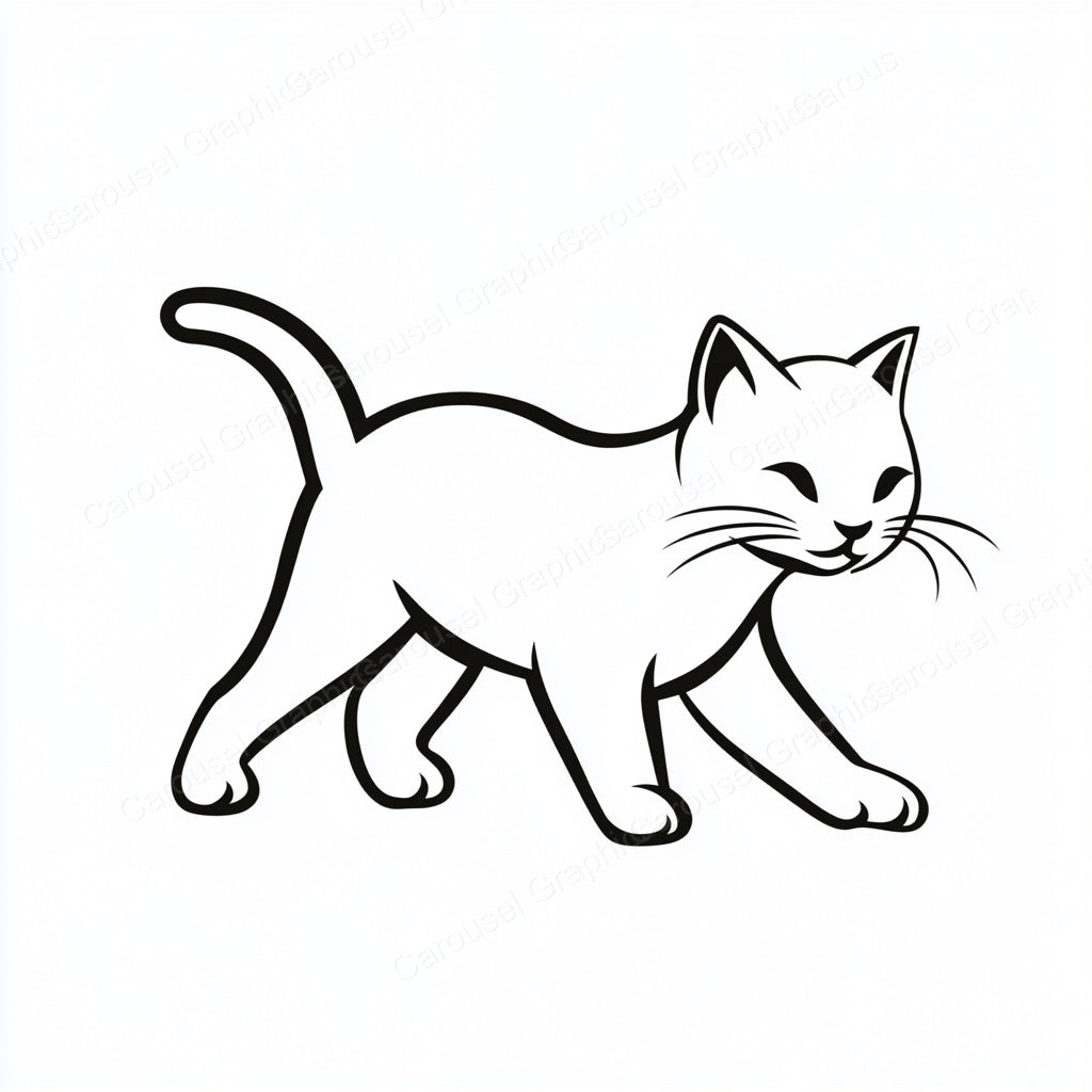 Kitten Vector Graphic preview