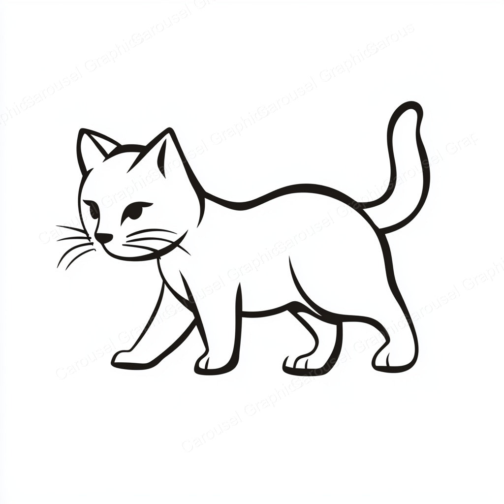 Kitten Vector Graphic preview