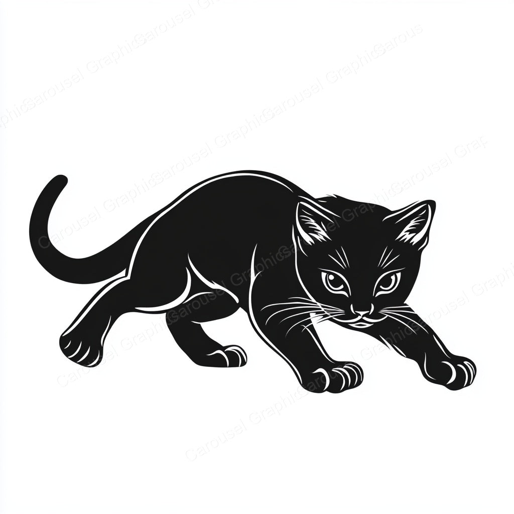 Kitten Vector Graphic preview