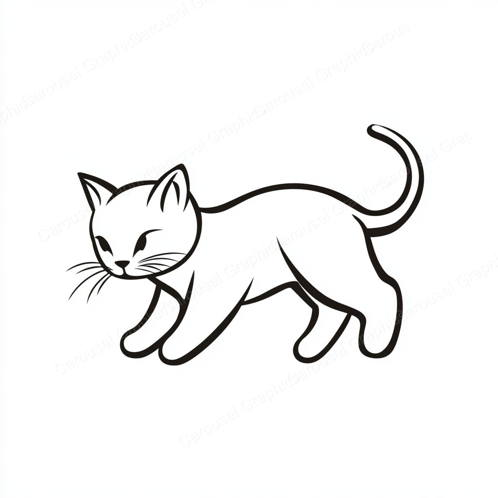 Kitten Vector Graphic preview