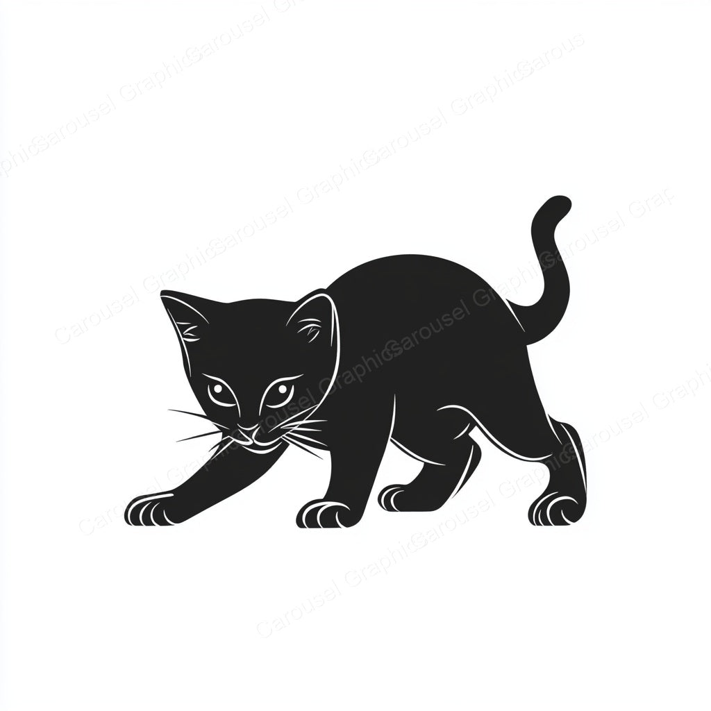Kitten Vector Graphic preview
